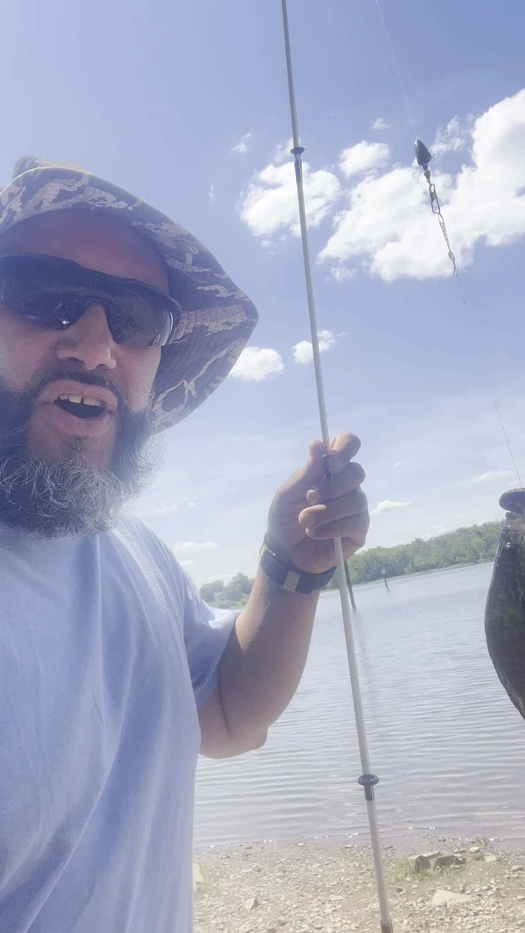 Cover for Enjoying my day off fishing