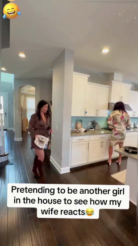 Cover for Pretend to cheat on my wife fyp Foryou tiktok funny funnyvideos prank funnytiktok funnypra 61646 #trendingscoopz