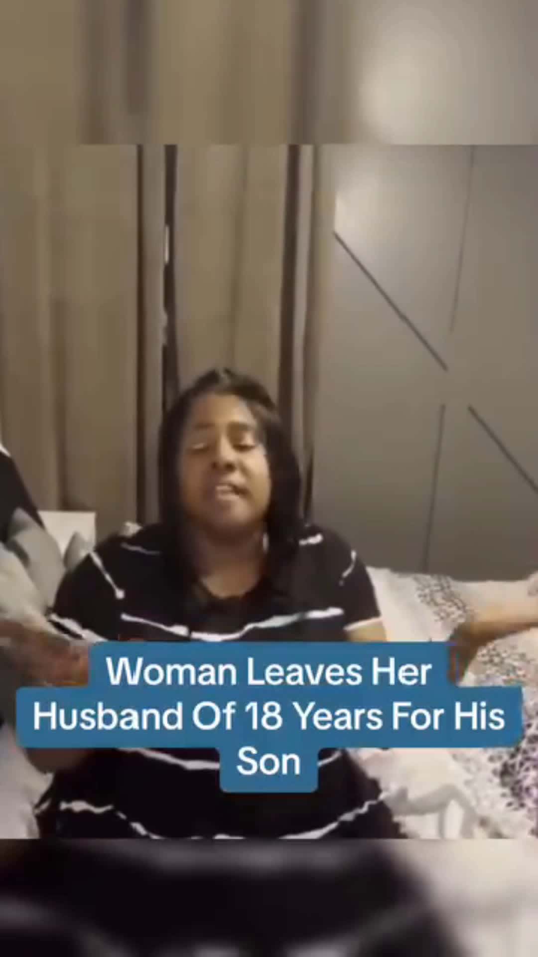Cover for A woman leaves her husband 