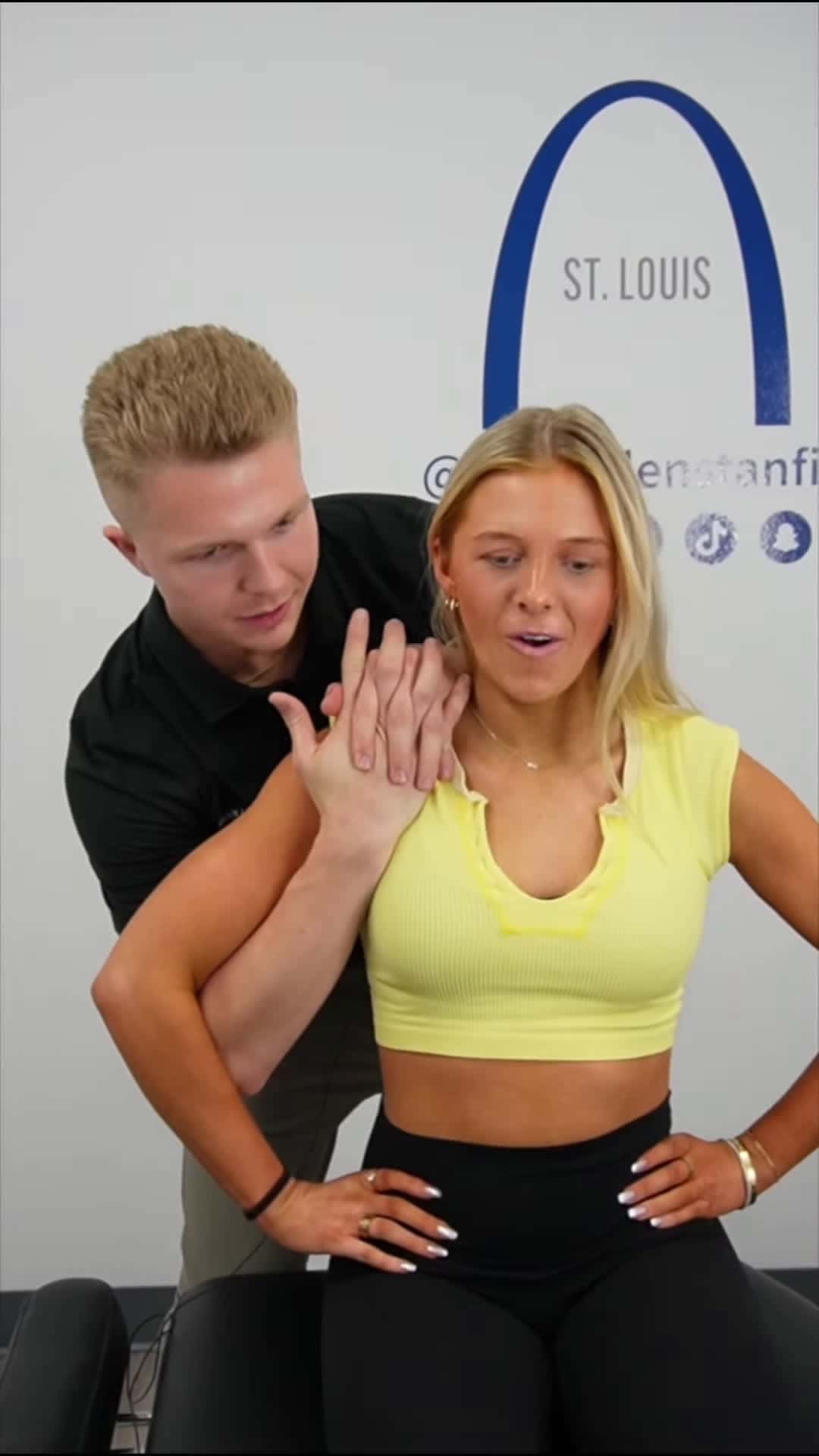 Cover for We Are Giving You All of The BEST Shoulders Today chiropractor adjustment backpain shoulder