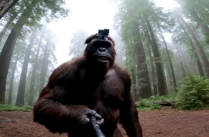 Cover for #TooFunnyToScroll #Bigfoot #BigfootAI #FYP#ViralVideo #MustSee #funny#bigfootvlog #trending #viral