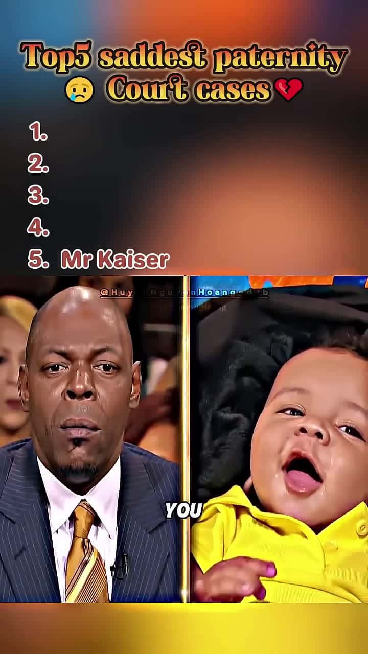 Cover for Top5 You Are The Farther Moments. #paternitycourt #youarethefather #Shocked