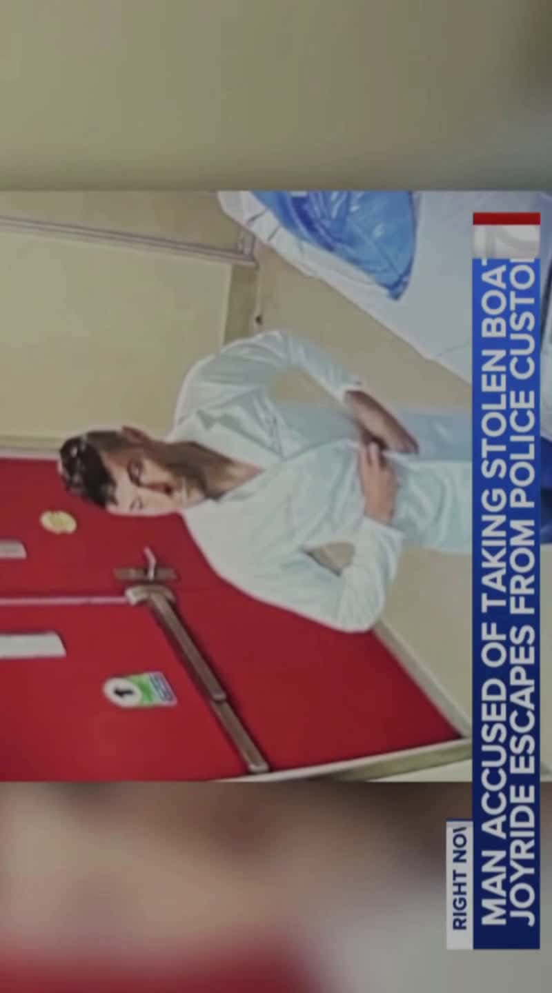 Cover for Naked Man Escaped Custody While Cop Took A Nap