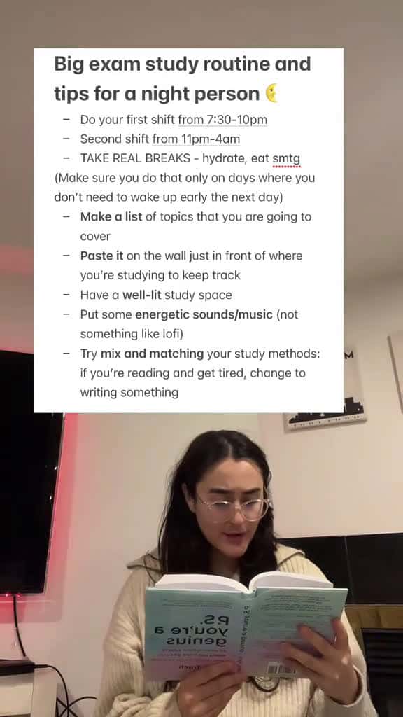 Cover for since so many of you are night study-ers nightperson studytok student 37158 #american
