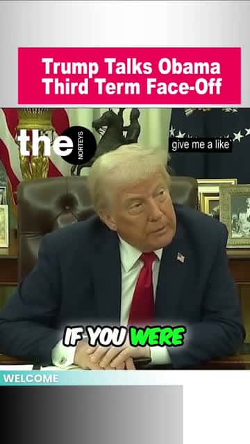 Cover for Trump Reacts to Possible Third Term Run