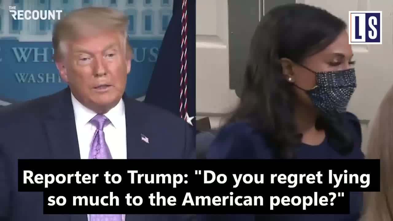 Cover for HuffPost Reporter: “Mr. President, do you regret at all, all the lying you’ve done to the American People?”Trump: “Next” #trumpautotariff #trump 