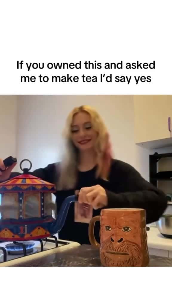 Cover for I want one #tea #carousel #fun #iwantone #humor #trending #fyp #spin #viral