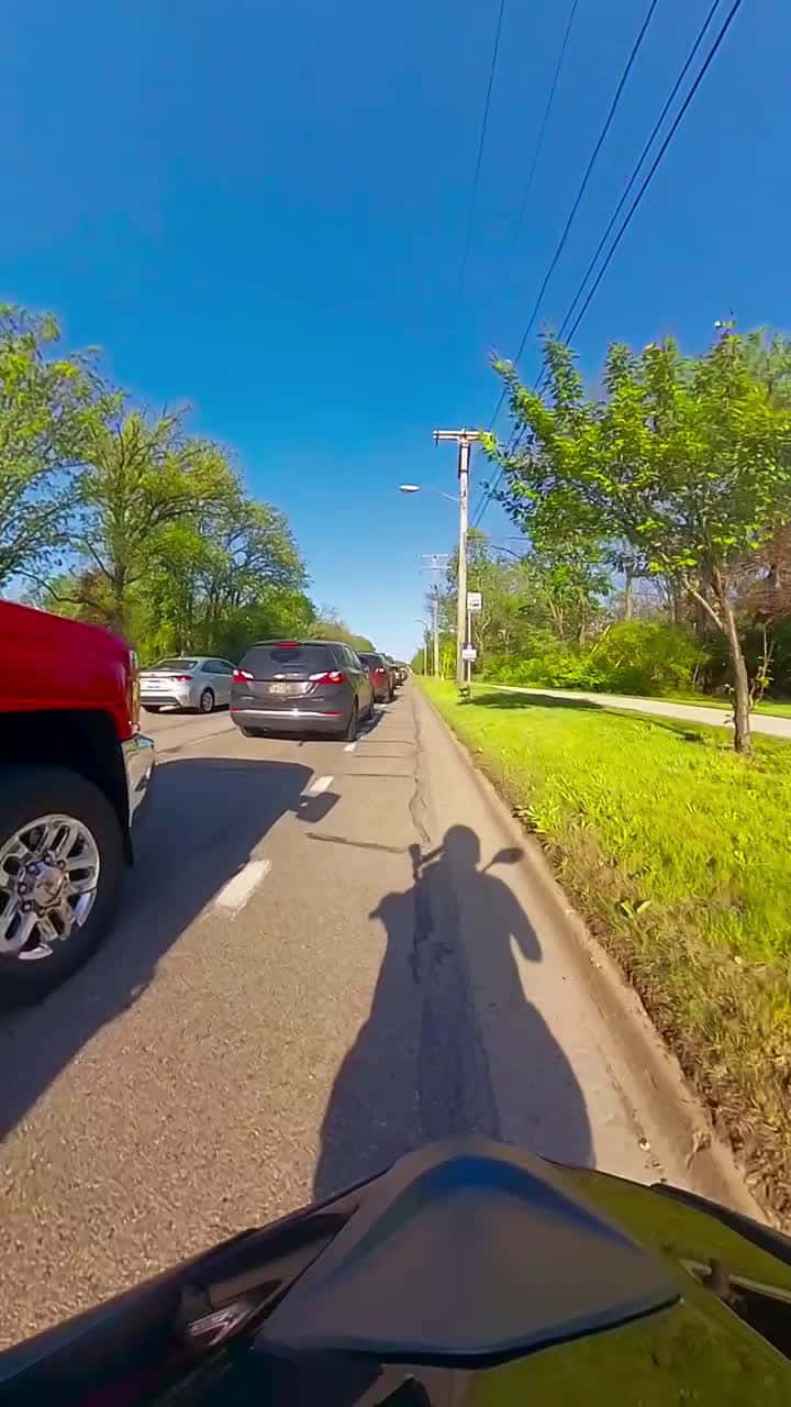 Cover for Karen blocks a bikers way  #karen  #roadrage  #trending  #viral  #scoopzreels  #foryou