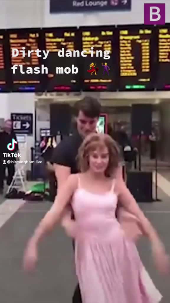 Cover for Commuters got quiet the surprise birmingham bigonbrum dirtydancing westmidlands 61509 #nicevideo