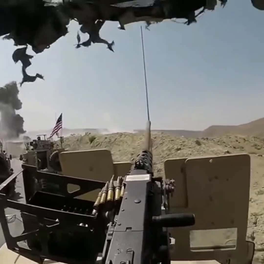 Cover for 🗿🇺🇸. U.S. Special Operations Forces In Heavy Combat During Assault On IS-K Position In Afghanistan. #military #usarmy #fakesituation #fakegun #dangerous #fake #badassmoment #fyp#warfare