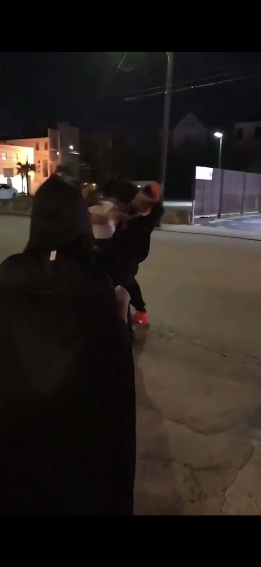 Cover for Custome Party Gone Wrong Bro Got Body Slammed Twice🤣🤣🤦🏻‍♂️   #scoopz #fight #fightcam #trending #viral #top #caughtoncamera