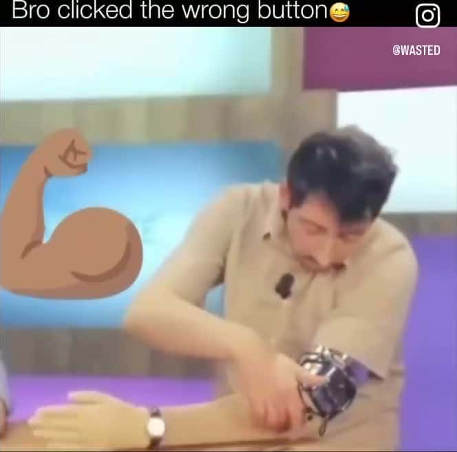 Cover for Wrong Button😭  #fy #fyp #memes #meme #funny #viral #trend #trending #scoopz  #instagram