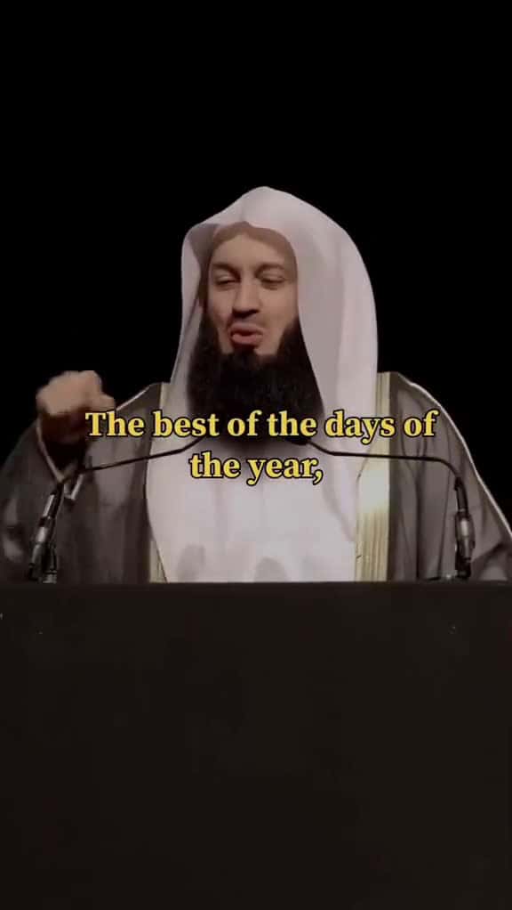 Cover for 10 days of dul hijjah . . . . islamicreminder 1million fym fyp foryoupagee muftimenk mufti 60310 #us