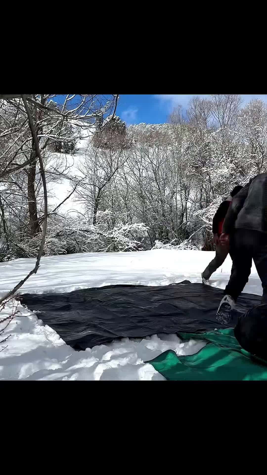 Cover for -17°C FREEZING COLD WINTER CAMPING#survival #bushcraft #camp #snow