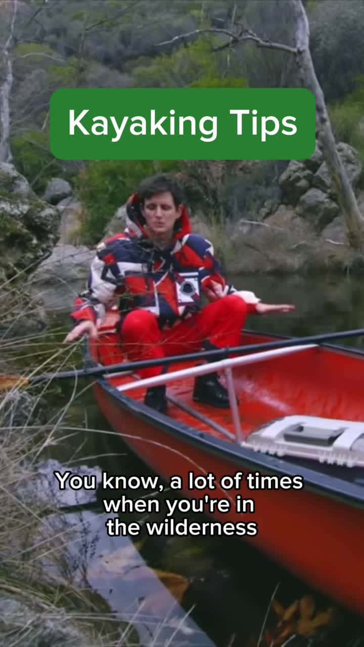 Cover for If you don’t canoe in ski clothes your life is shambles, babe. #comedy #comedytiktok #kayak #canoe