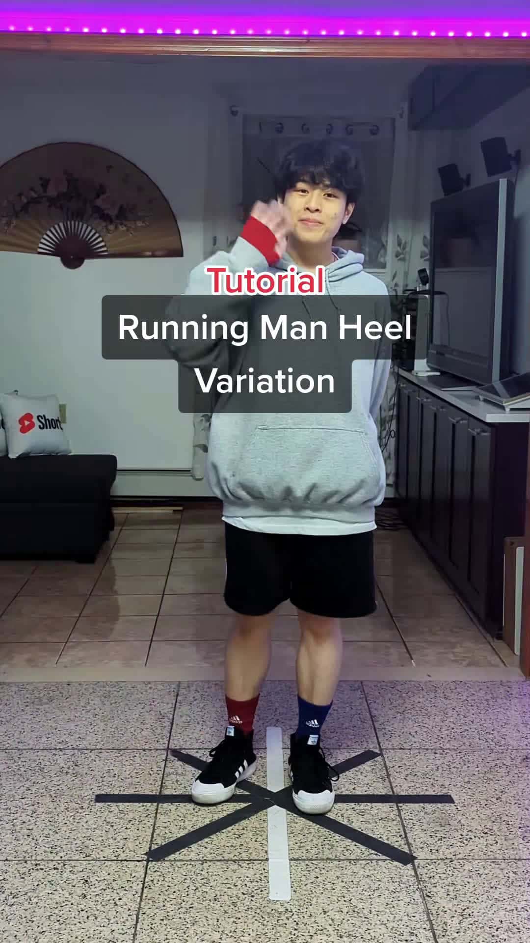 Cover for Running Man Heel Variation Tutorial