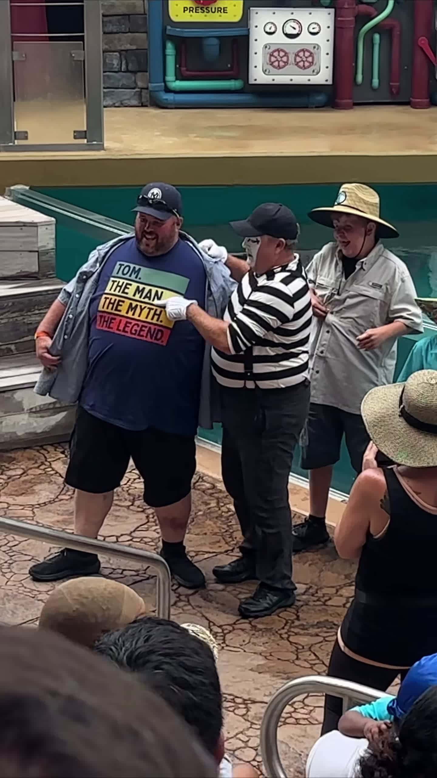 Cover for He wore the right shirt today Tom mime Seaworld #seaworldmime #tomthemime #funny #shorts #seaworldorlando #seaworld #comedy #funnyvideos #funnyshorts