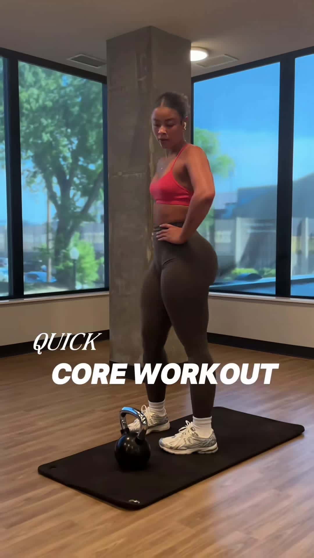 Cover for 4 sets x 90 seconds wach exercise 👏🏽 TAP IN🔥 #fyp #athomeworkout #coreworkout #quickworkout #fitspo #gymmotivation