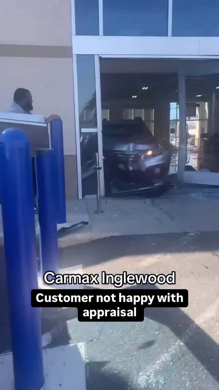 Cover for #UnpopularOpinion The incident was reported at around 2-10 p.m. at the Carmax dealership located at the 8600 block of south La Cienega Boulevard.