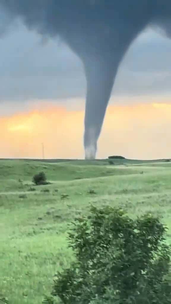 Cover for Insane tornado footage from Gary, South Dakota the other night