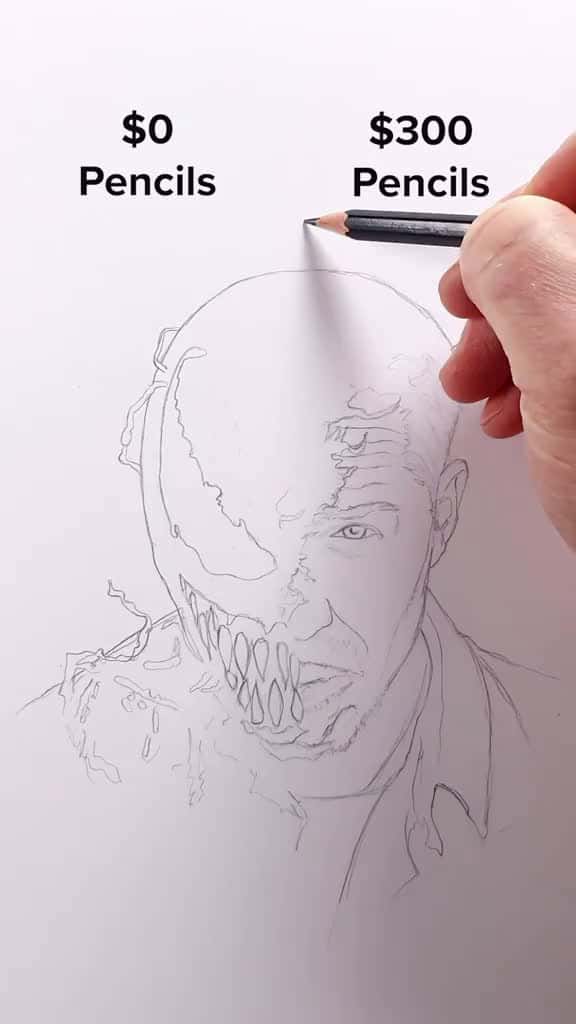 Cover for Draw Venom easy drawing art tutorial howtodraw venom tomhardy 07681 #shortvideosscoopz