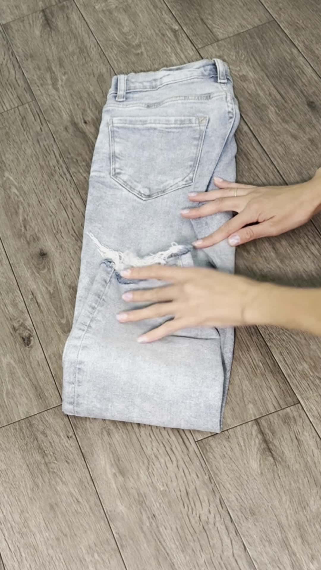 Cover for Keep your jeans wrinkle free with this folding tip  #hack