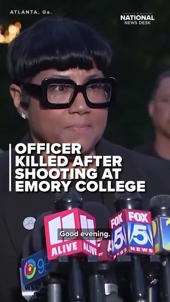 Cover for Tragic Shooting at Emory College: Officer Killed