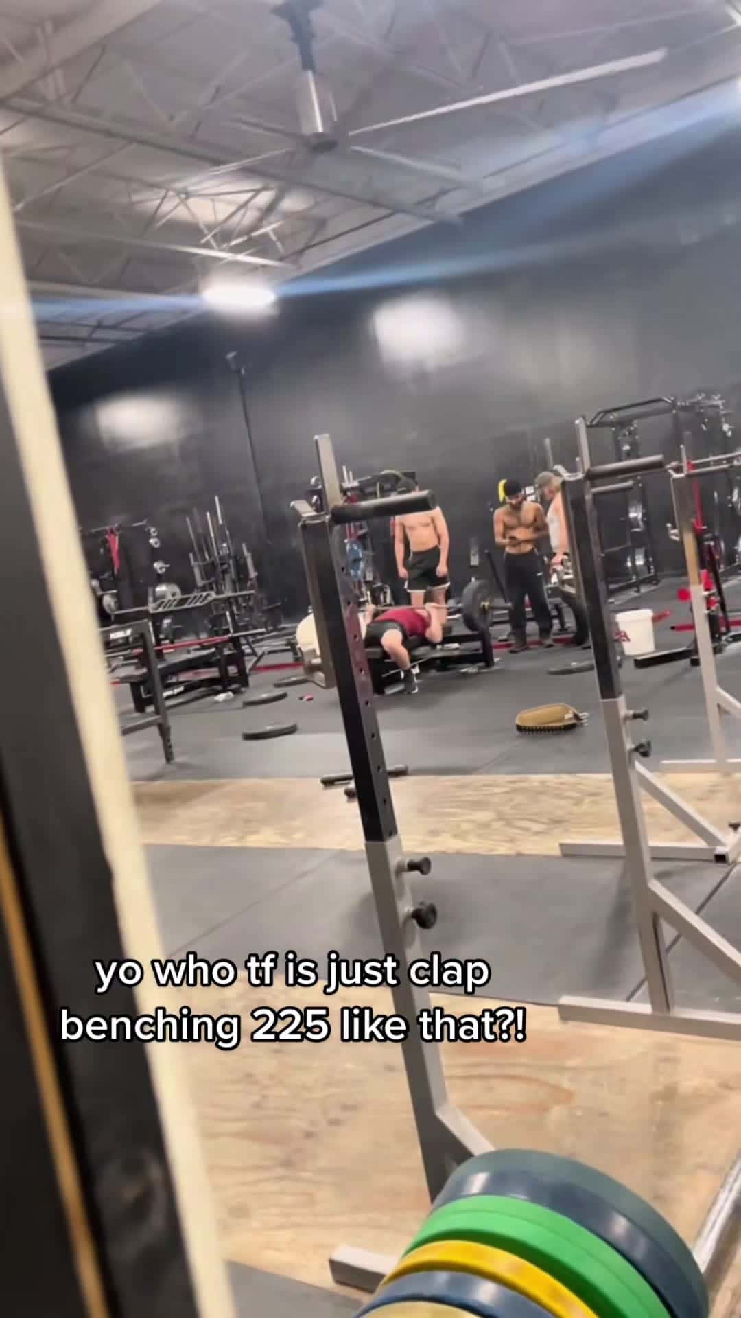 Cover for if you're happy and you know it clap your hands (pls dont try this) #gym #gymtok #Gymshark @Nate Ahern