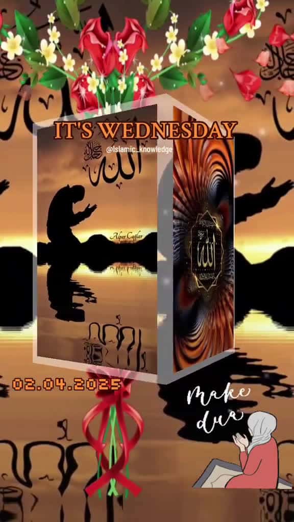 Cover for IT S WEDNESDAY Morning Dua Happy eid eid mubarak Eid mubarak in 2025 Eid status in 2025 Ei 97846 #american