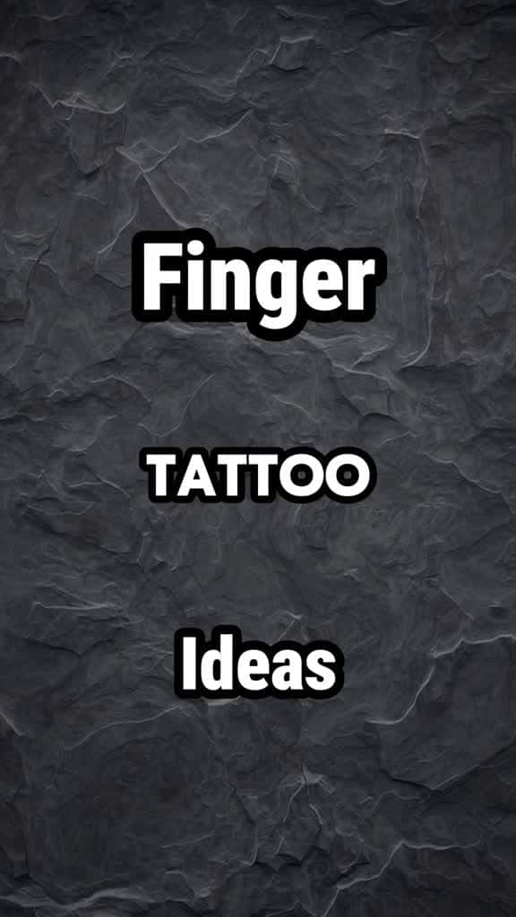 Cover for Stunning finger tattoo inspo you’ll love! 💍✨ #tattooideas #fingertattoo #tattootrend #tattoolover