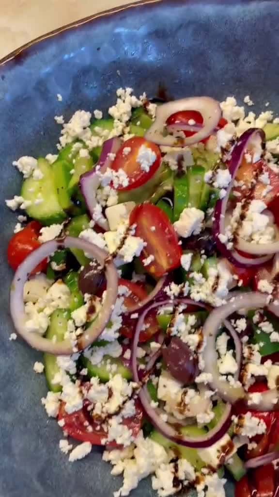 Cover for GREEK SALAD salad Recipe cooking Foodie foodtiktok food foryou fyp 05414 #trend