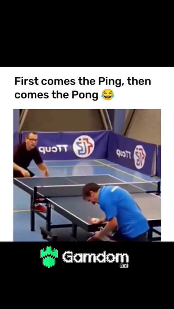Cover for viral xyzbca trending fyp fyp sports pingpong funny 78829 #ilovescoopz
