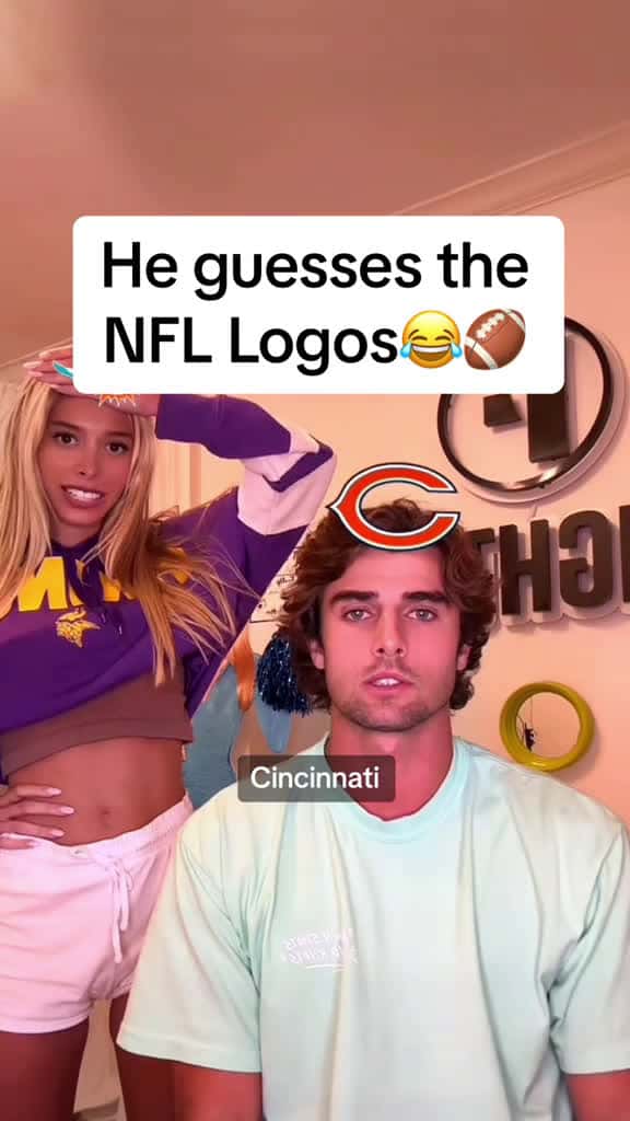 Cover for My friend jacob guesses the NFL Logos 25183 #shortvideos