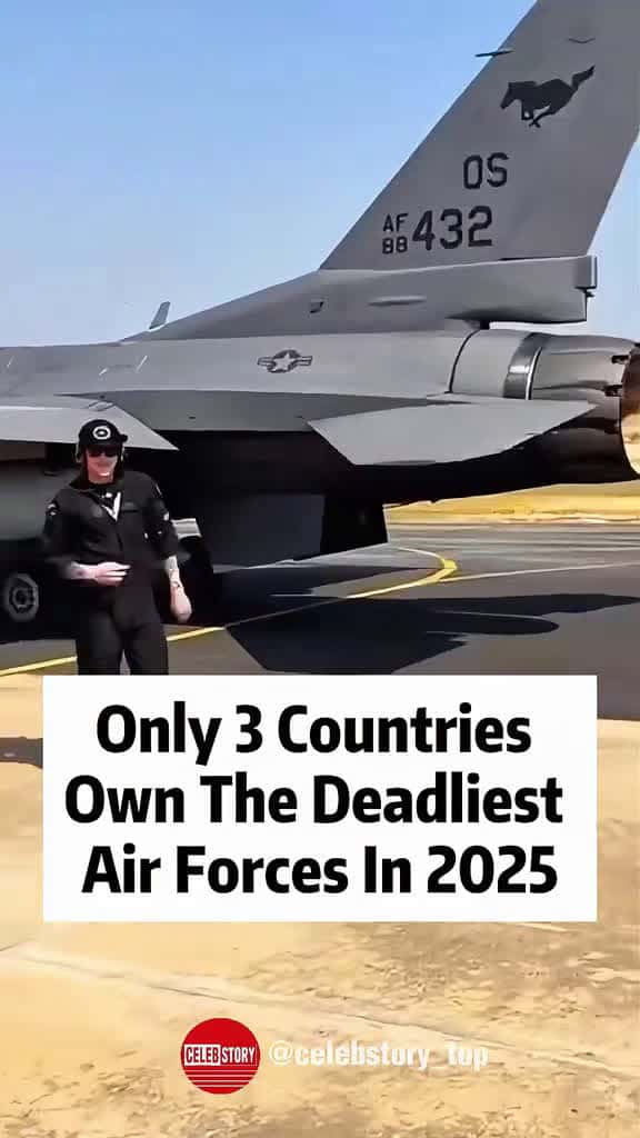 Cover for 3 Countries own the deadliest Air force in 2025, like and follow for more ♥️🎉🥂