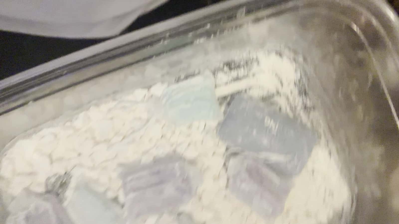 Cover for Jhust Krunching on my cornstarch chunks #cornstarch #pica #lowiron #stressKrunch #texture #thisisnotachallenge