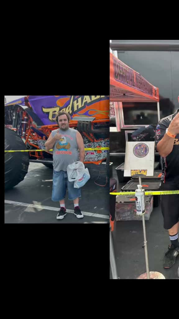 Cover for Hello people mom dad have children is special needs have autism monster trucks mega trucks drivers  pictures me by bad habit monster truck Joe Sylvester drivers bad habit monster trucks from summit Motorsports park hight under fire show in norwalk Ohio 2023#autismawarenes #autismmom #summitmotorsportsparkinOhio #autismdads #specialneedkids #monstertrucksshow#baitbaitmonstertrucks #michigan #flintmichigan#joesylvesterbaitbaitmonstertrucksdrivers