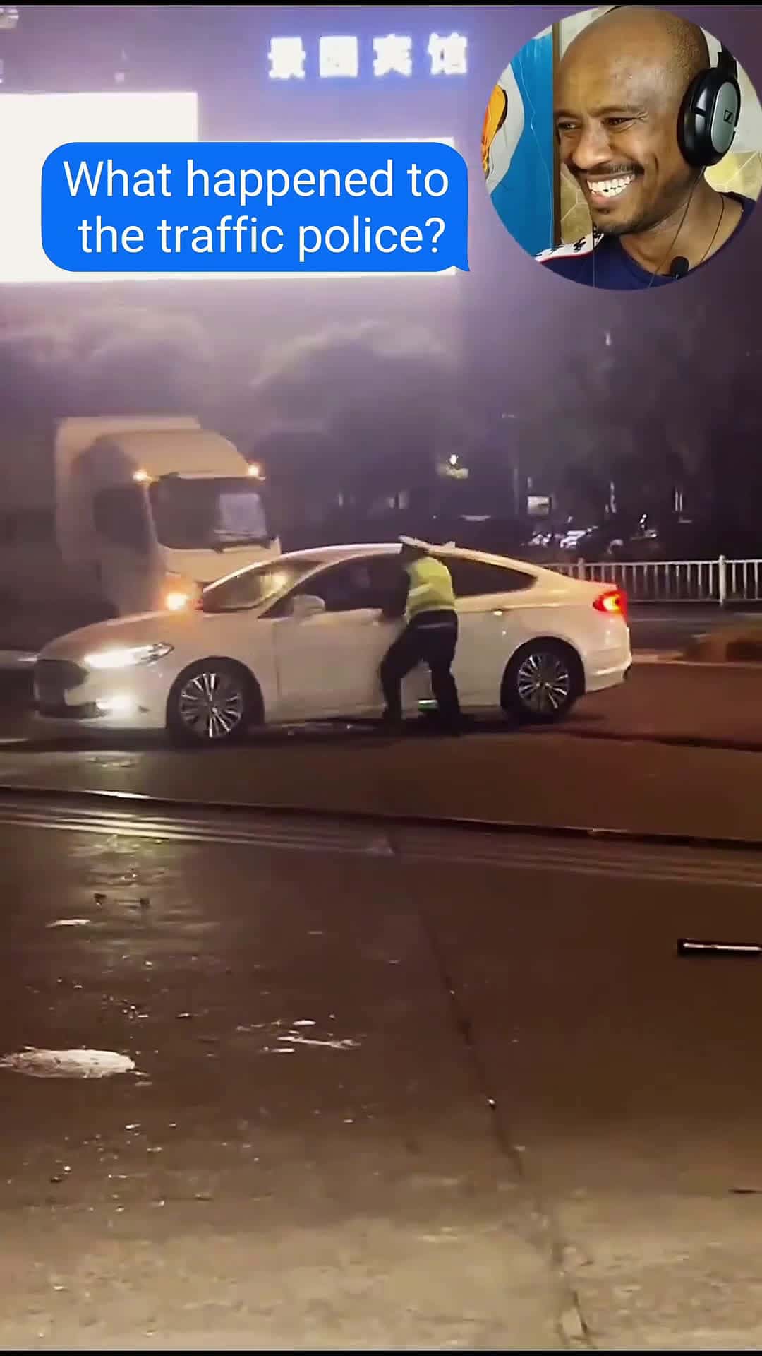 Cover for What happened to the traffic police?😳😳 #viralvideo #foryou #fypシ゚viral