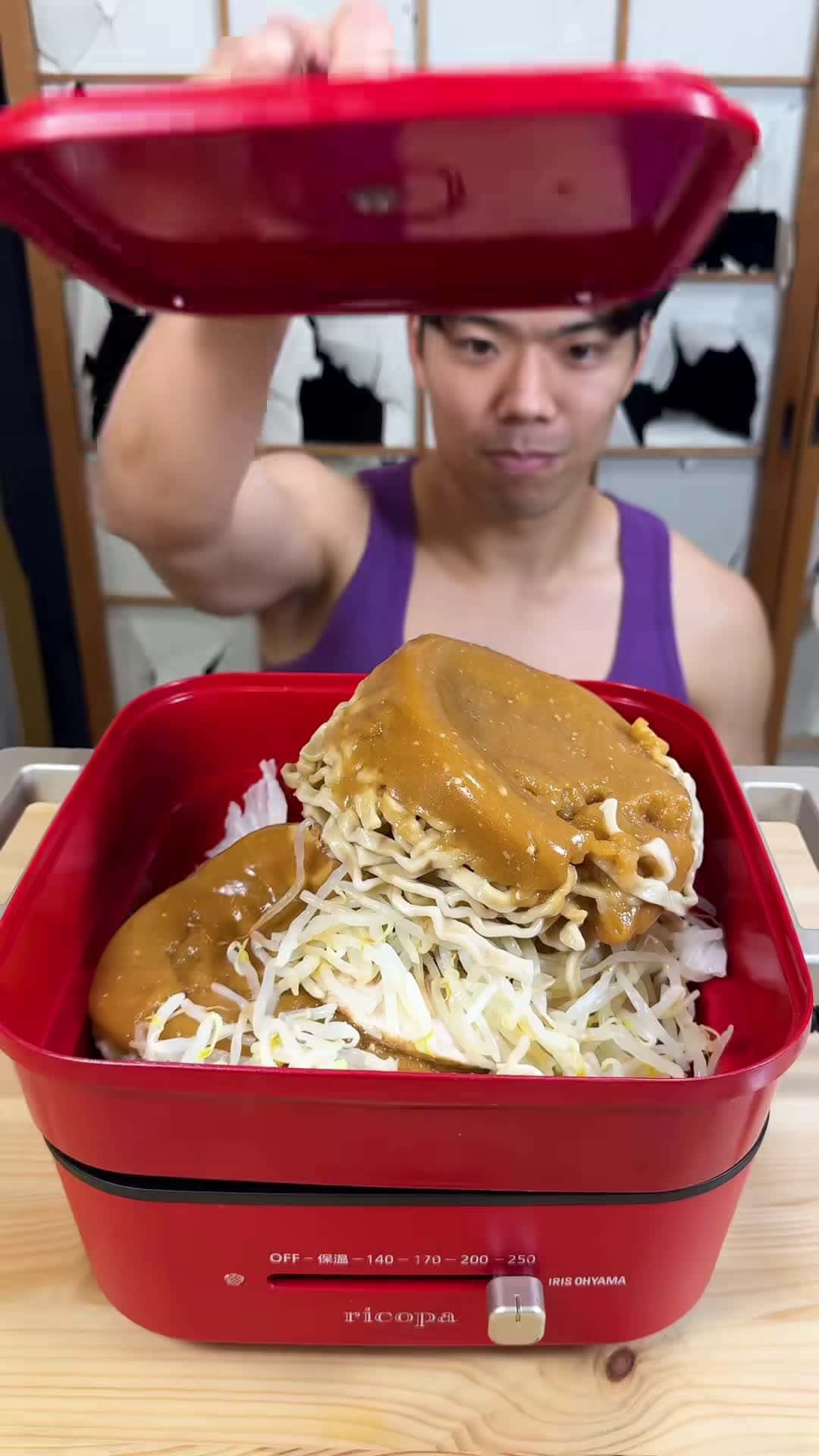 Cover for Japanese culture. #purplegorilla #mukbang