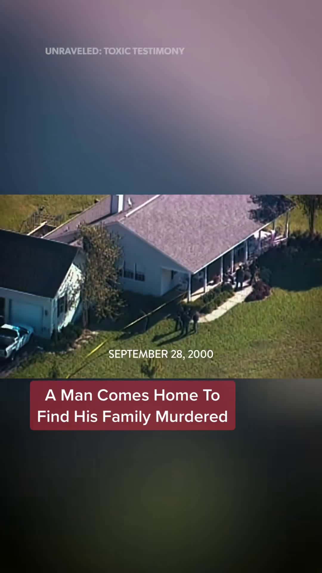 Cover for @billyjensen and @Alexis Linkletter  deep dive into the unethical forensic reports, false accusations, and speculative evidence that all played a part in the tragic case of the Camm Family. Join us tonight at 9/8c for “Unraveled: Toxic Testimony” at 9/8c#Truecrime
