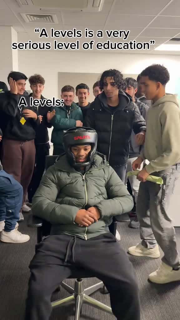 Cover for Most serious sixth form students. sixthform goviral getviral slap 52160 #trend