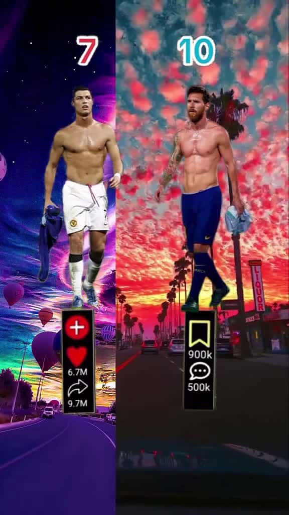 Cover for messi ronaldo 65326 #nicevideo