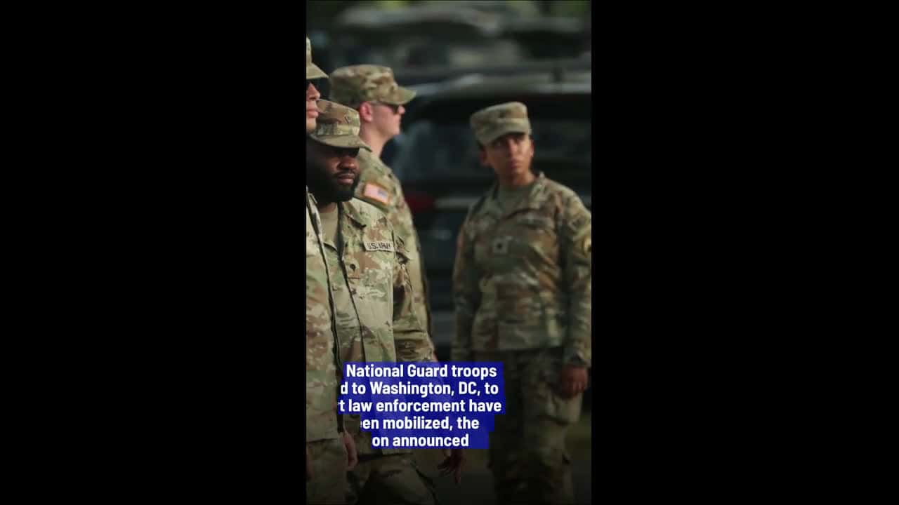 Cover for 800 National Guard Troops Mobilized For DC, Pentagon Says