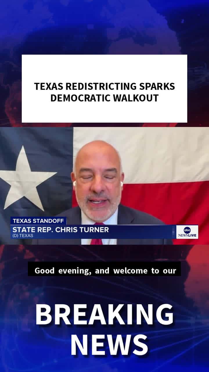 Cover for AI video: Texas Redistricting Leads to Democratic Walkout #RedistrictingIssue#DemocraticResponse#TexasPolitics#PoliticalDrama#ai