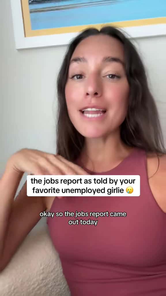 Cover for July jobs report just dropped—unemployment hits 4.2%, job growth slows down. Anyone else feeling it? 😅 #JobMarket #Unemployment #Layoffs #Economy