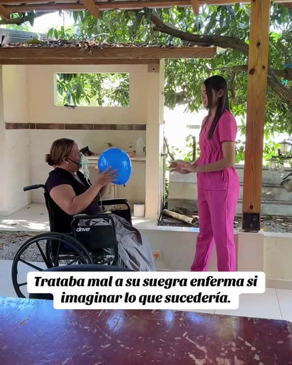 Cover for Trataba mal a su suegra enferma si imaginar lo que suceder a. 59787 #shortvideos