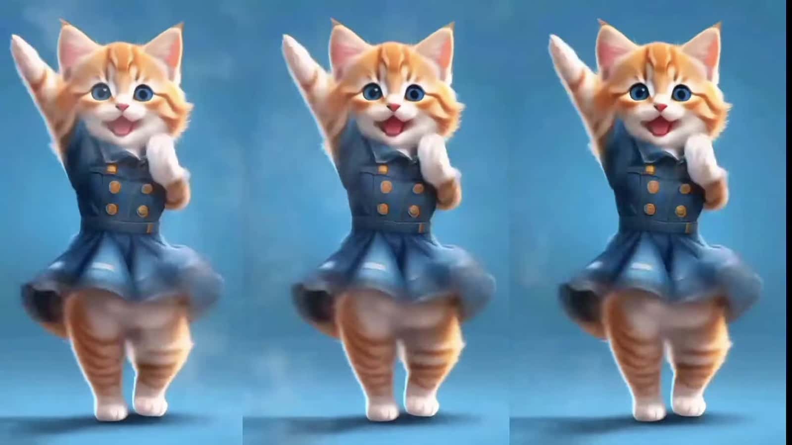 Cover for Funny Cat dancing video 2