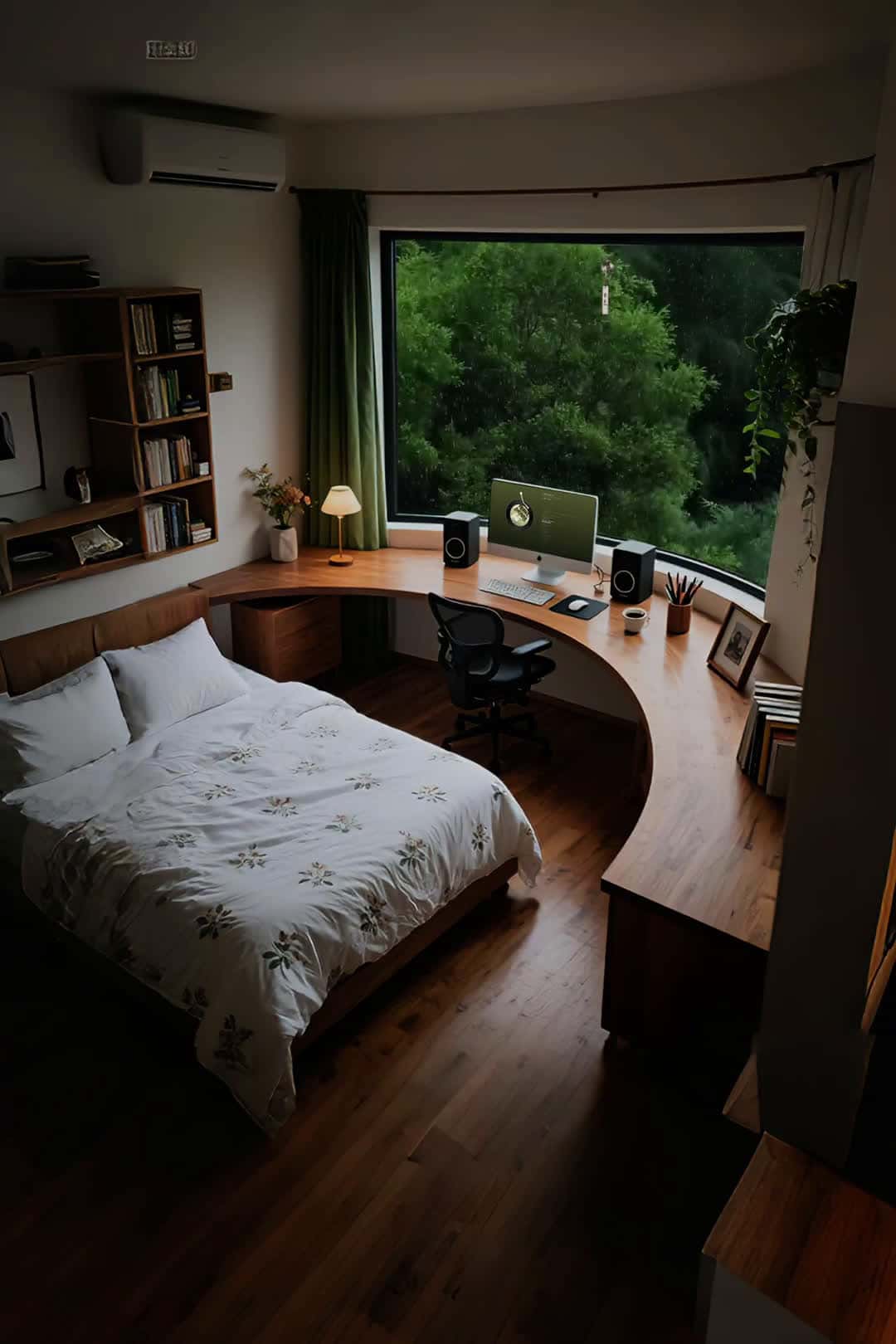 Cover for AI smallhouse This cozy nest blends with nature. How long? #NestInNature#CozyVibes#AIvideo#HomeInspo#ScenicHome