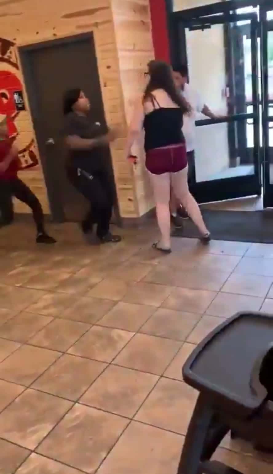 Cover for Crazy fight at Popeyes  #fyp #fypシ゚vira l #funny #cool #fight fightcam t