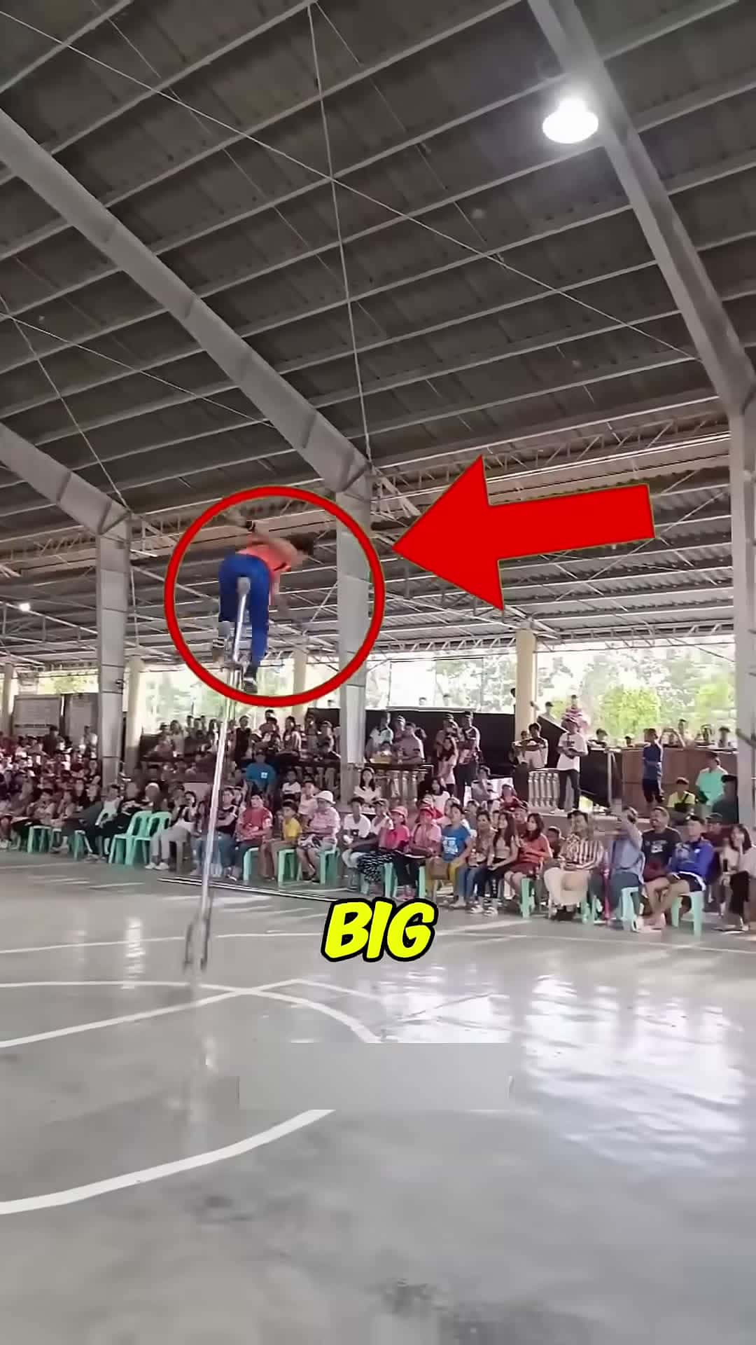 Cover for The Crowd Screamed As He Fell Forward