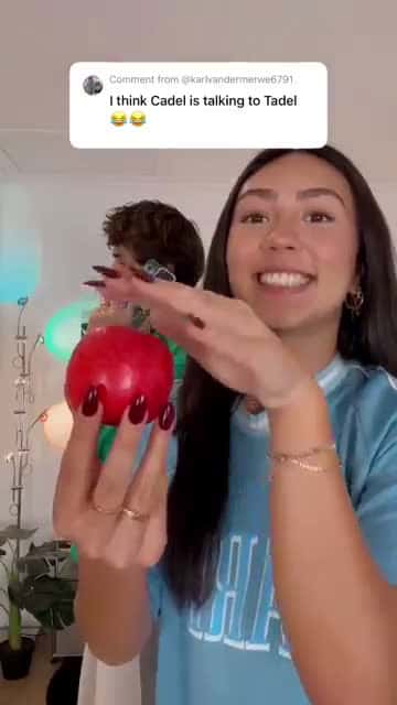 Cover for 100k LIKES FOR BEHIND THE SCENES! 🎥🍎😳 #s